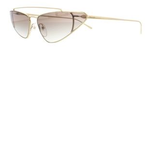 Prada  PR63US ZVN4O0 CATWALK Silver Light Gold Sunglasses